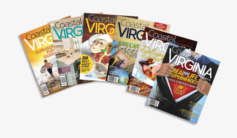 Coastal Virginia Magazine Cover - Flyer, transparent png download