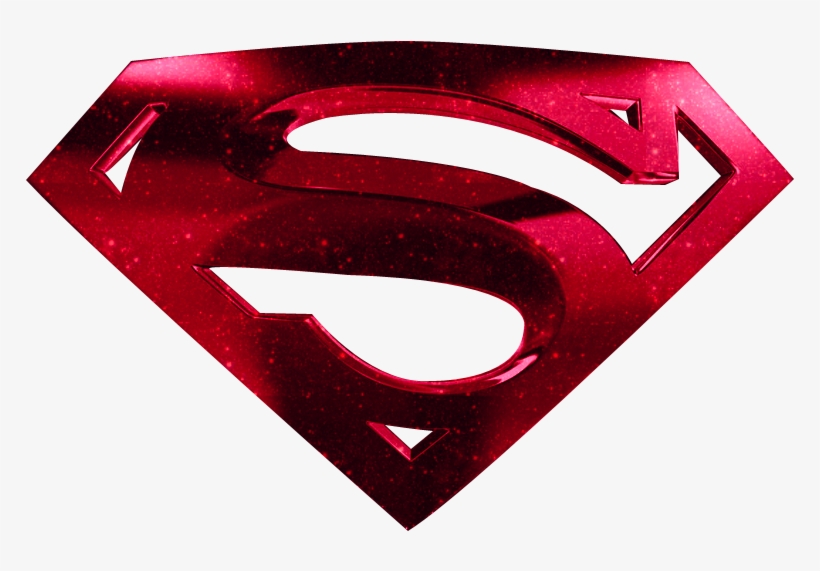 There - Red Superman Logo Png, transparent png download
