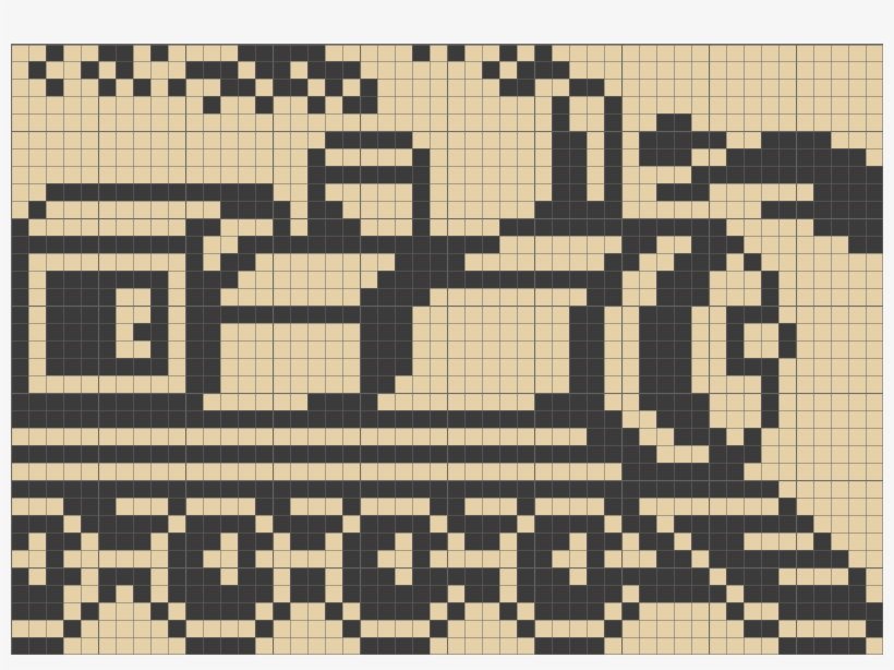 Solution For Original Crossme Level - Nonogram, transparent png download