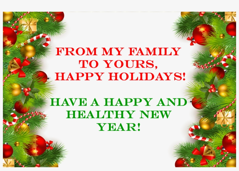 Happy Holidays - Personalized Kitchen Stamp By Three Designing Women, transparent png download
