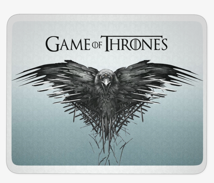 Game Of Thrones Three Eyes Raven Mouse Pad Anti Slip - Funko Vinyl Pop Game Thrones Daenerys, transparent png download