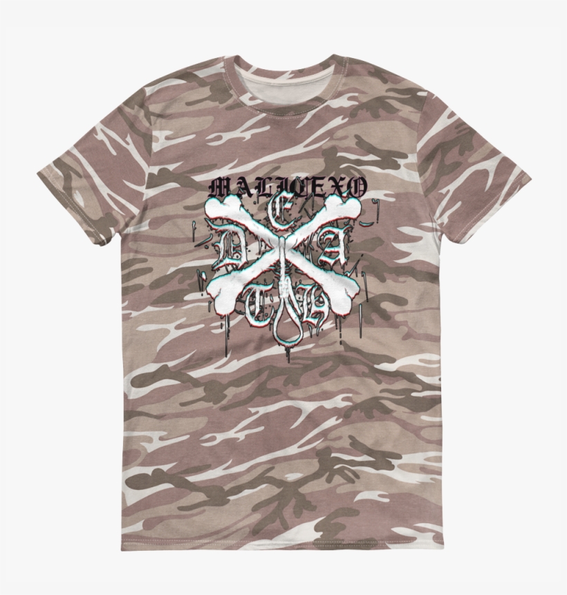 Camo Death-noose Tee - T-shirt, transparent png download