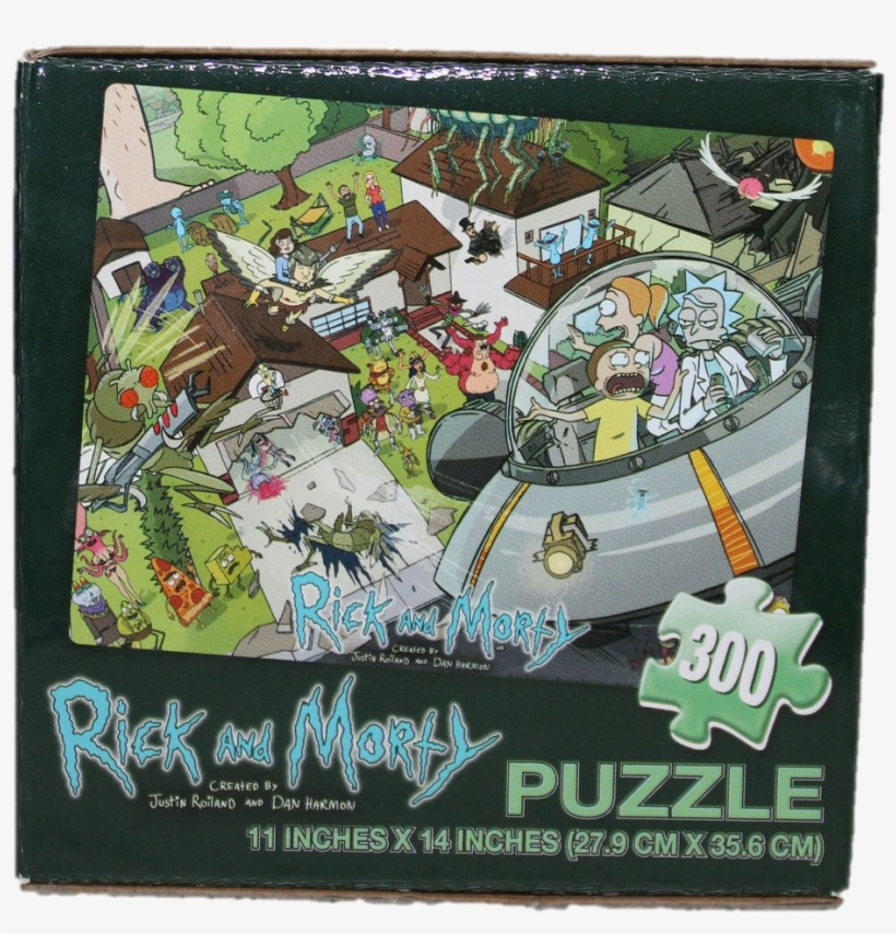 Loot Crate Exclusive Rick And Morty 11 Inch By 14 Inch - Rick And Morty Jigsaw, transparent png download