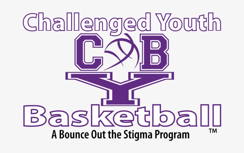 Bounce Out The Stigma Challenged Youth Basketball - Basketball, transparent png download
