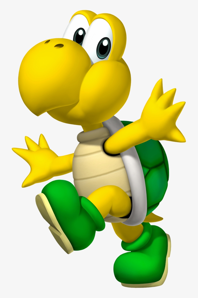Mario Clipart Iron - Koopa Troopa, transparent png download