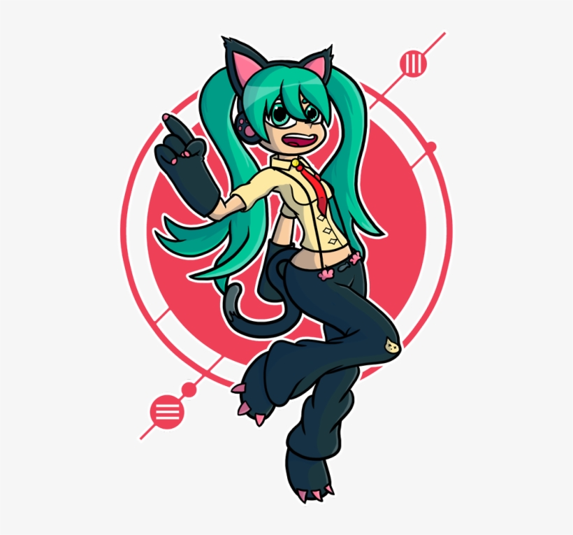 Gift Art For @miku Hatsune - Art, transparent png download