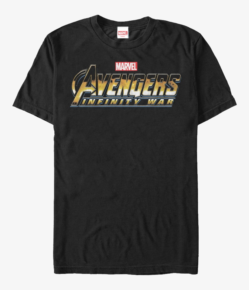 Marvel Avengers Infinity War Logo T Shirt, transparent png download