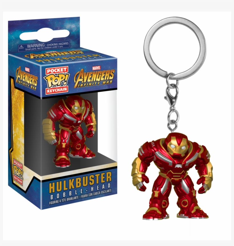Infinity War Hulkbuster - Funko Pop Keychain Avengers, transparent png download
