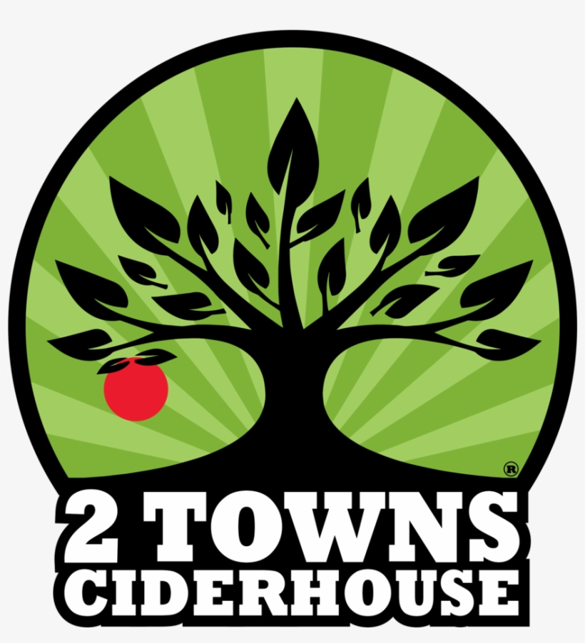 2towns - Two Towns Cider Logo, transparent png download