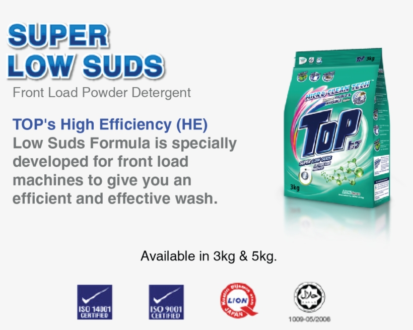 Top Product-10 - Top Front Load Detergent, transparent png download