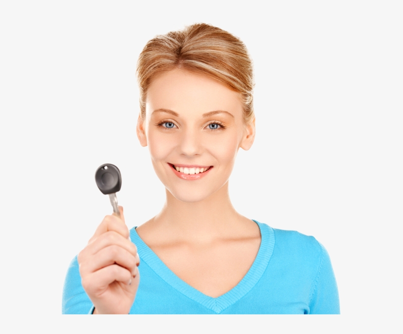 Collingdale - Woman Holding Keys Png, transparent png download