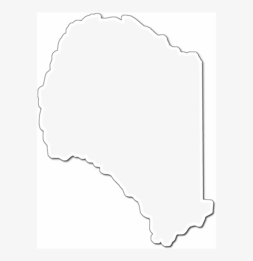 A Map Of Suwannee With An Outer Shadow Around The Map - Illustration, transparent png download