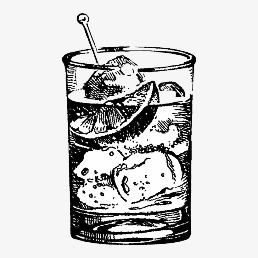 Welcome - Gin Tonic Vintage, transparent png download