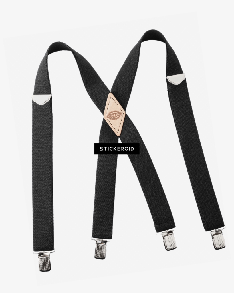 Work Suspenders - Dickies Men's J-clip Suspenders - Navy, transparent png download