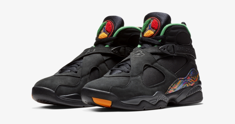 Air Jordan 8 Retro 'air Raid' - Jordan 8 Air Raid, transparent png download