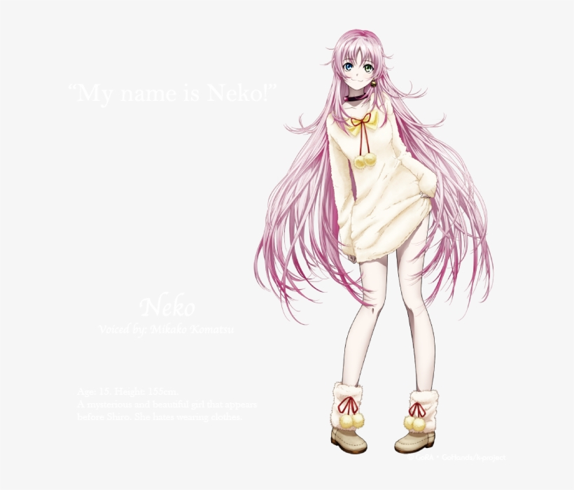 K Project Neko, transparent png download