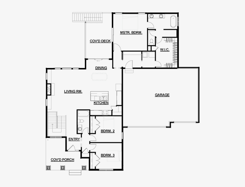 Main Floor - Floor Plan, transparent png download
