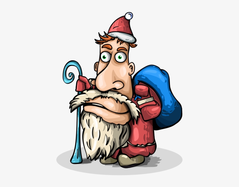 Santa Claus Animated - Santa Claus, transparent png download