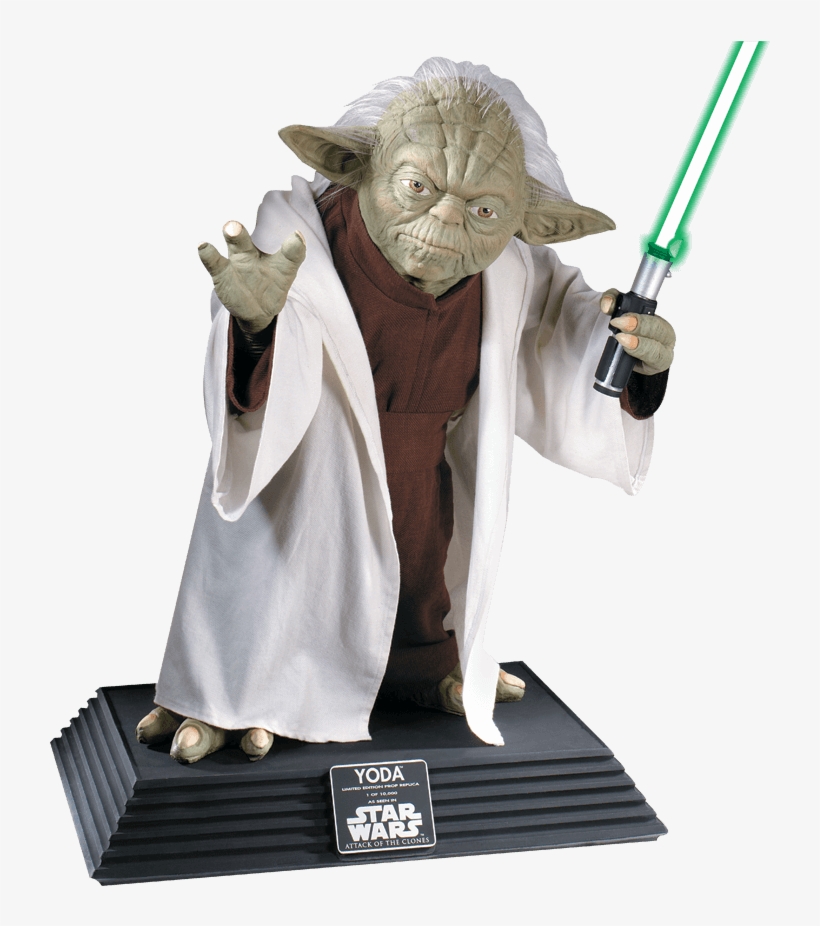 Zoom - Life Size Yoda, transparent png download