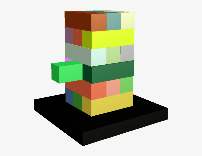 Jenga Simulator - Educational Toy, transparent png download