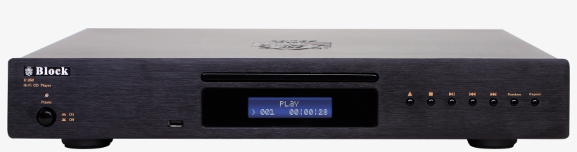 C-250, Sapphireblack, Front - Block C-250 Cd-spieler Schwarz, transparent png download