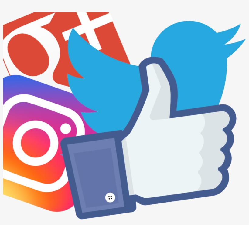 Social Media Marketing - Transparent Social Media Background, transparent png download