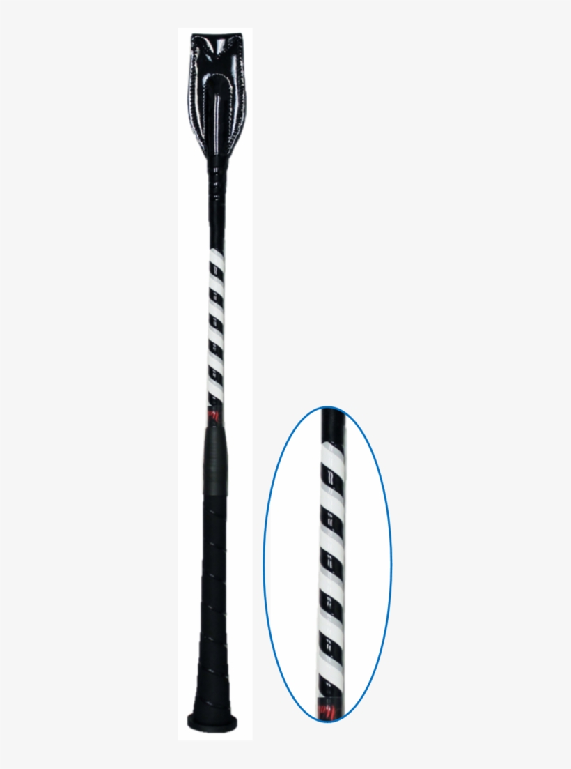 Riding Crop - Black/white/grey Pinstripe - O-bwg - Wire, transparent png download