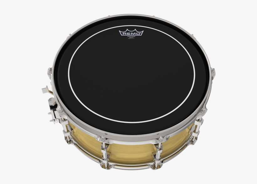 Pinstripe® Ebony® Image - Remo Ebony Pinstripe Snare, transparent png download