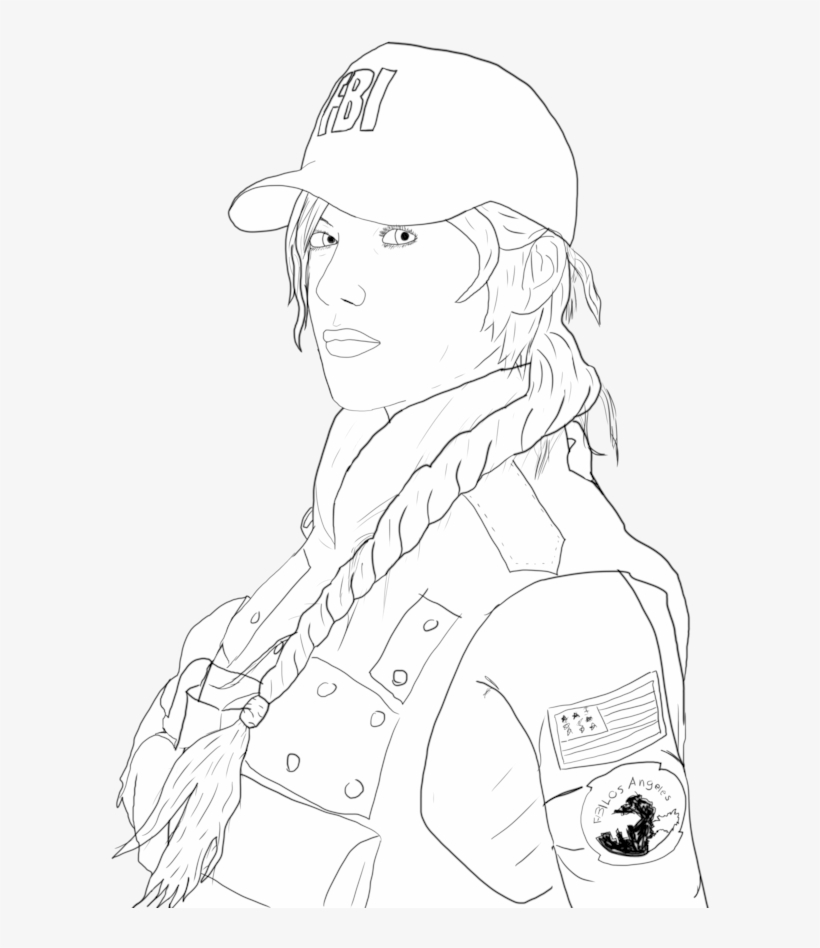 Clip Free Library Side Upperbody Line Art - Drawing, transparent png download