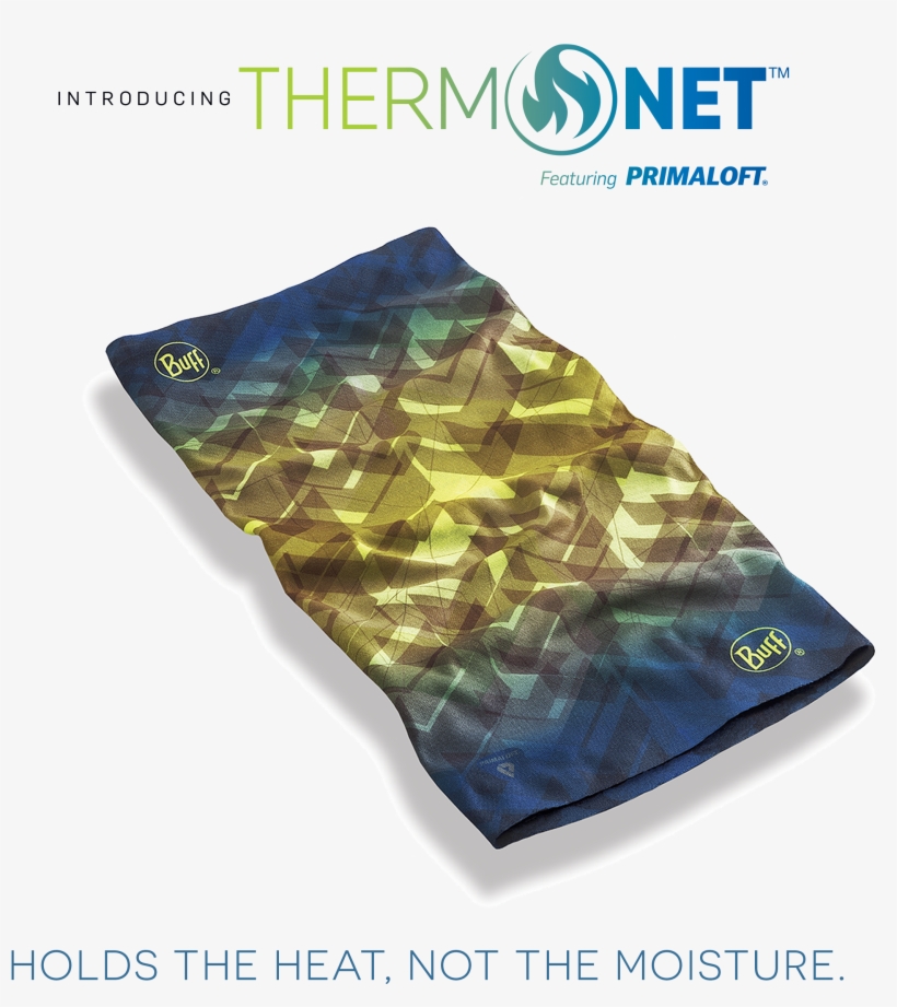 Lightweight Warmth - Thermonet Buff Mist Aqua, transparent png download