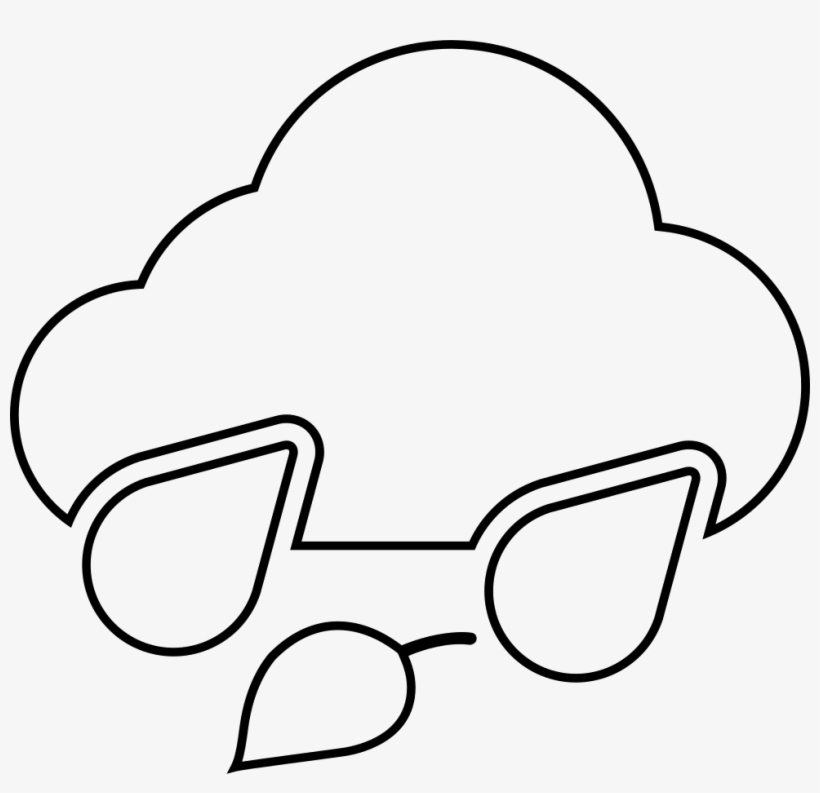 Rain Thin Cloud Comments - Rain, transparent png download