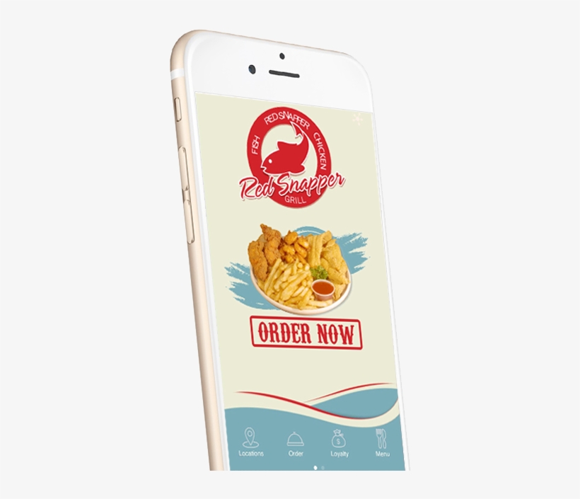 Redsnapper App Preview - Mobile App, transparent png download
