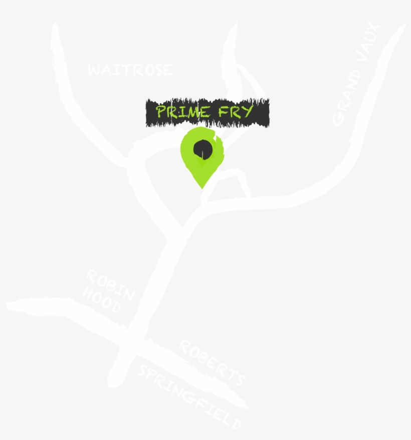 Location Map For Prime Fry - Prime Fry, transparent png download