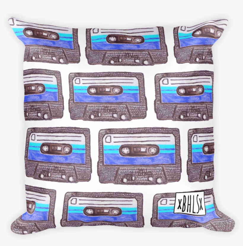 Image Of Cassette Tape Pillow - Cassette Tape, transparent png download