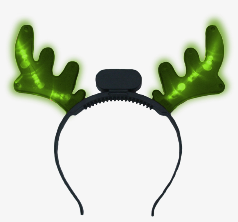 1 Piece Per Unit - Weglow International Light Up Reindeer Headband (set, transparent png download