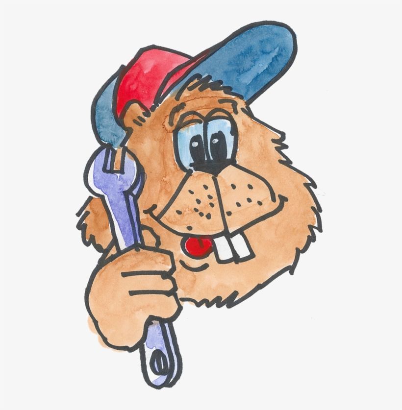 13 Car Guy W Wrench - Cartoon, transparent png download