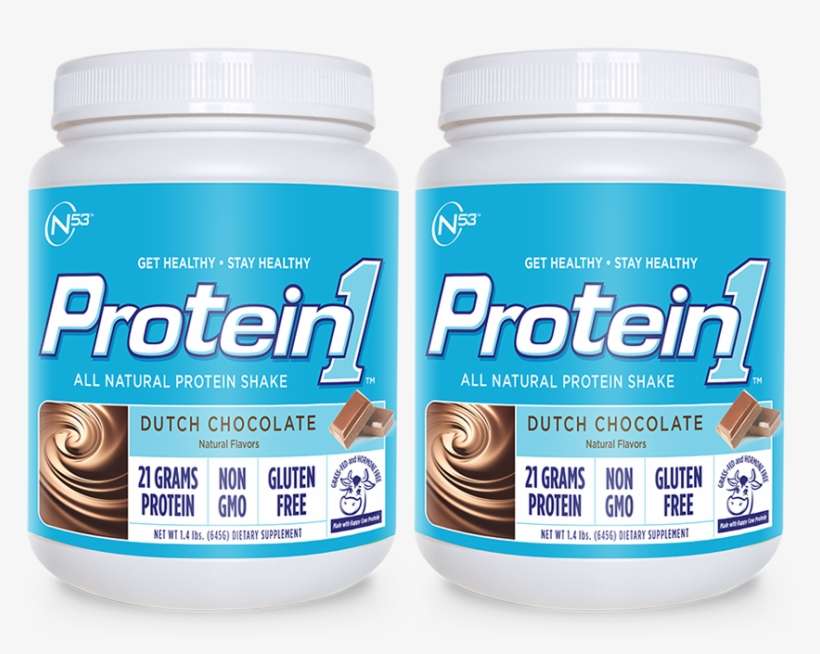 2 Protein1 Choco 1 V=1535122369 - Nutrition 53 Protein1 Dutch Chocolate 1.4 Lbs, transparent png download