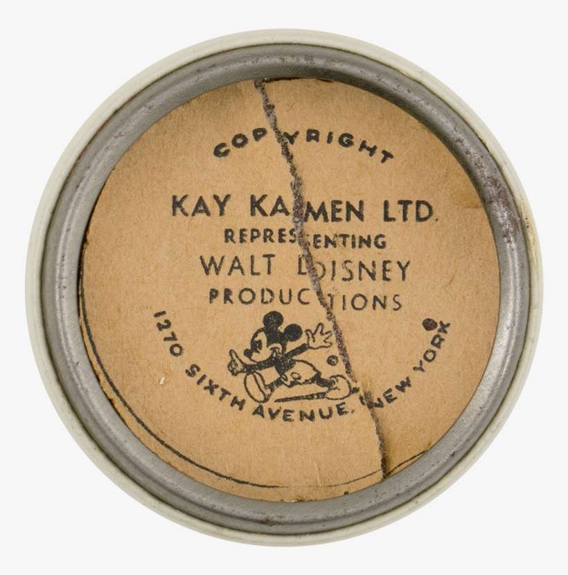 Walt Disney's Dumbo Button Back Entertainment Button - Eye Shadow, transparent png download