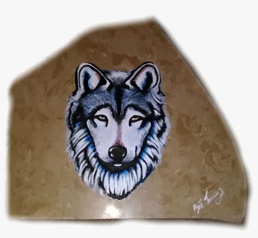 Engraved On A Slick Rock, And Hand Painted By Artist - Artist, transparent png download