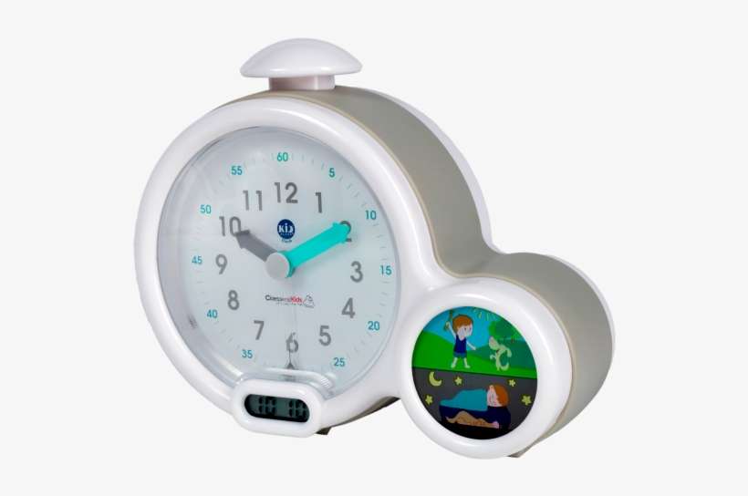 Clock New Grey Détouré - Kid Sleep Clock, transparent png download