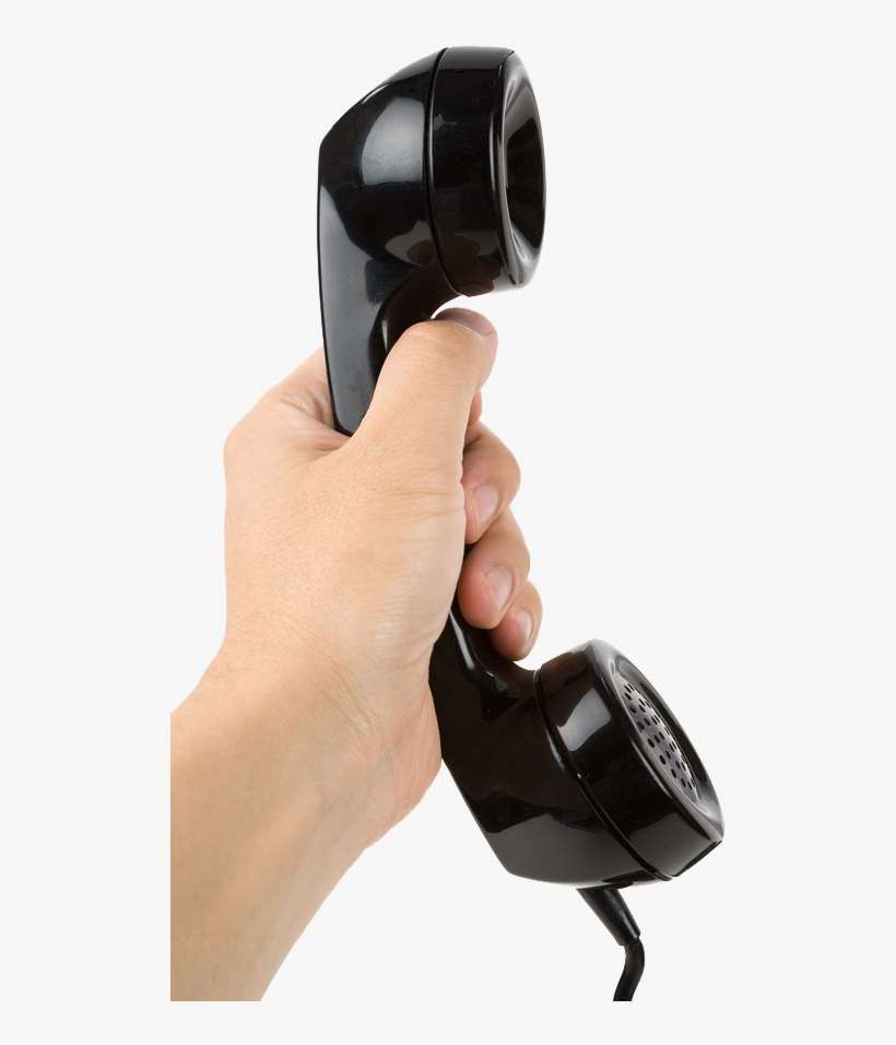Call Us Today About Our Data Destruction Services In - Telephone With Hand Png, transparent png download