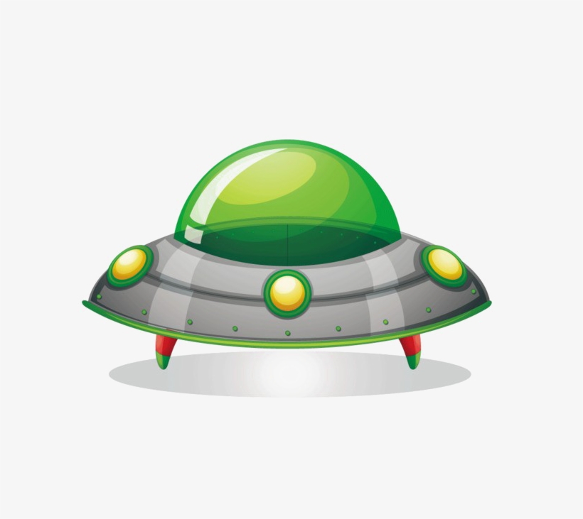 Ufo Spacecraft Png Image Background - Blue Colour Toys, transparent png download