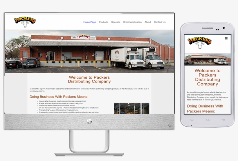 Site Guy Portfolio-packers Distributing - Food Truck, transparent png download