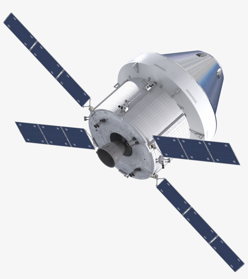 Orthographic View Of Orion Spacecraft, Top-back With - Spacecraft, transparent png download