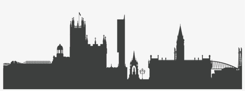 "we Enable People In Business To Take Advantage Of - Manchester Skyline Illustration, transparent png download