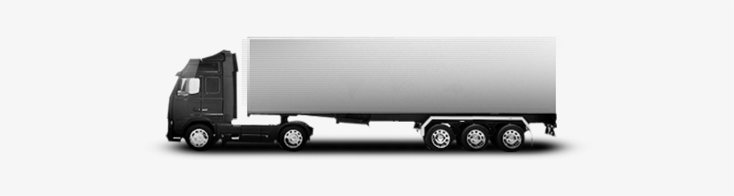 Compare With A Different Configuration - Semi Truck And Trailer Png, transparent png download