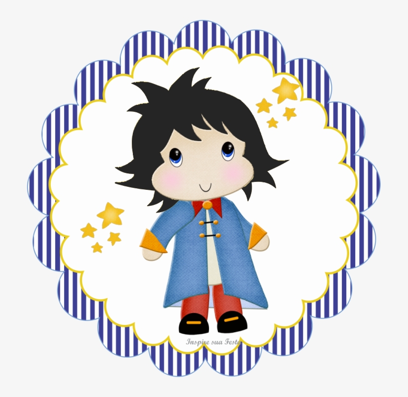 Pequeno Principe Cabelo Preto Png - Pequeno Príncipe Moreno, transparent png download