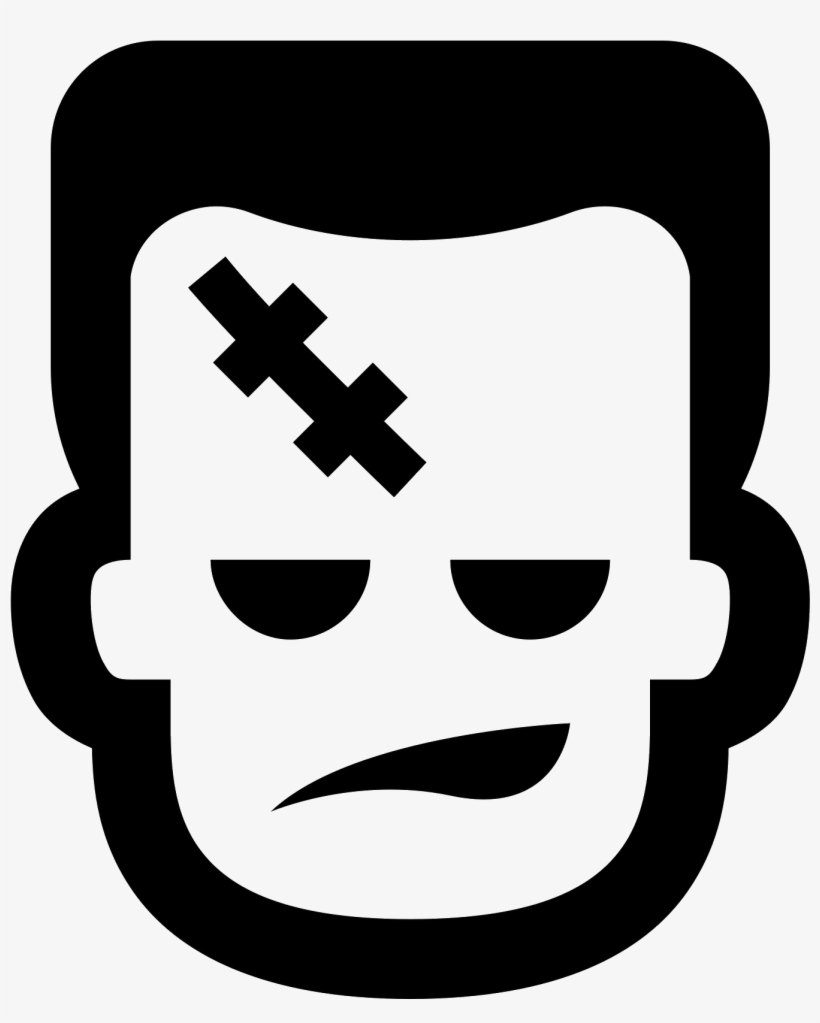 Frankensteins Monster Icon - Frankenstein Monster Icon, transparent png download