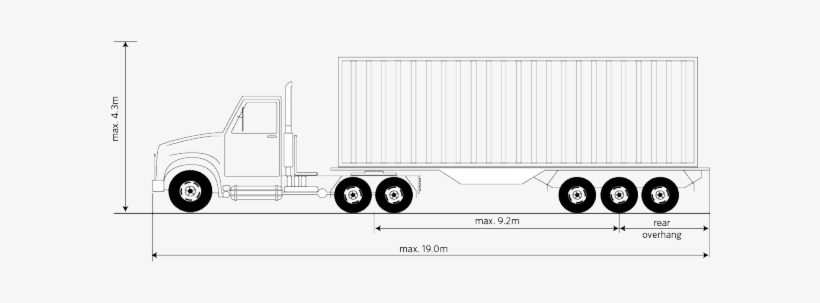 Semi Trailer - Trailer And Semi Trailer, transparent png download