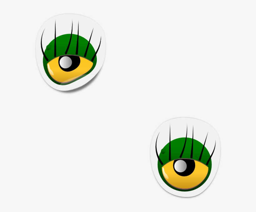 Dogface Jim Monster Eye Sticker Svg Clip Arts 600 X, transparent png download